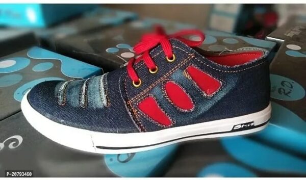 Comfortable Multicoloured Canvas Sneakers For Men